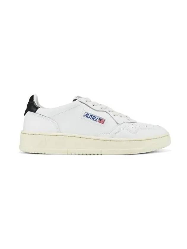 Medalist Black Tab Low Top Sneakers White - AUTRY - BALAAN 3