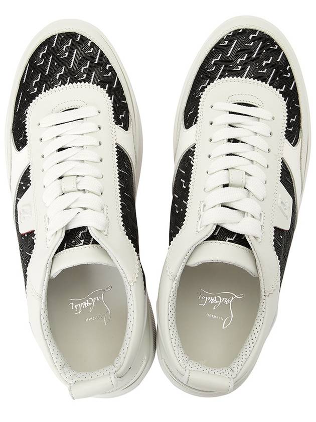 Happy Rui Low Top Sneakers White - CHRISTIAN LOUBOUTIN - BALAAN 3