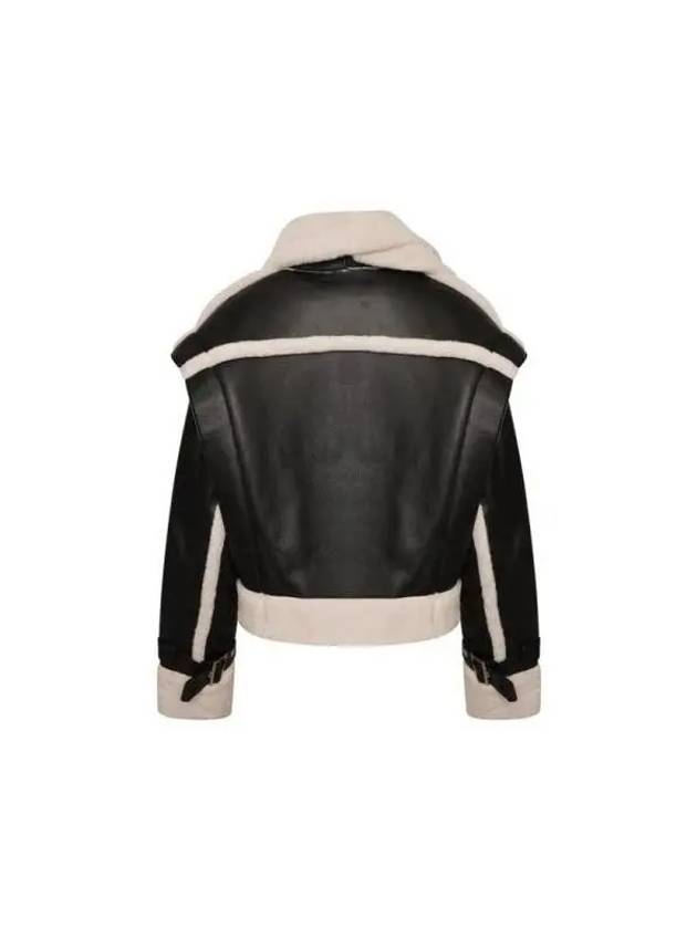 Feng Chen Wang SHERPA Double Side Shearling Jacket FUF16JK37 BLACK - FENG CHEN WANG - BALAAN 2