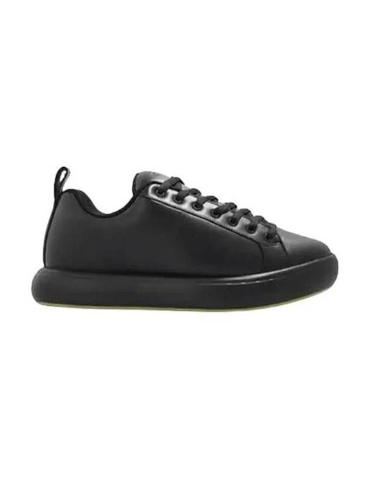 Pillow Leather Low Top Sneakers Black - BOTTEGA VENETA - BALAAN 1