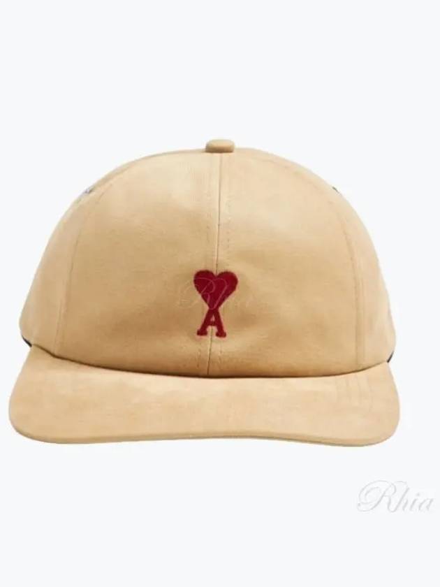 De Coeur Logo Ball Cap Sand - AMI - BALAAN 2