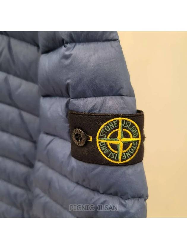 Kids Waffen Down Lightweight Padding Jumper 791640624 V0022 Blue - STONE ISLAND - BALAAN 3