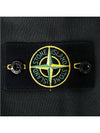 Stone Island logo patch zip up jacket - STONE ISLAND - BALAAN 5