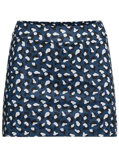 Amelie Print Skirt Blue - J.LINDEBERG - BALAAN 1