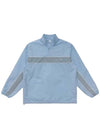 Malbon Long Sleeve Bermuda Popover Anorak Jacket Slate Blue M 7946 SB - MALBON GOLF - BALAAN 1