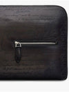 M244397K02 Nino TGM Scritto Leather Clutch - BERLUTI - BALAAN 3