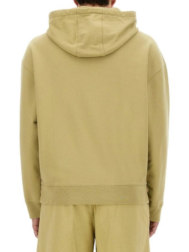 Bold Fox Head Patch Oversize Hoodie Green - MAISON KITSUNE - BALAAN 4