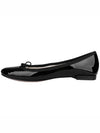 Women's Cendrillon Leather Ballerinas Flat Black - REPETTO - BALAAN 4