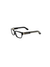 Chrome Hearts 2 THICK Gold Temple Square Glasses BK 18KGP - CHROME HEARTS - BALAAN 2