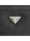 Triangle Logo Silk Satin Pouch Bag - PRADA - BALAAN 8