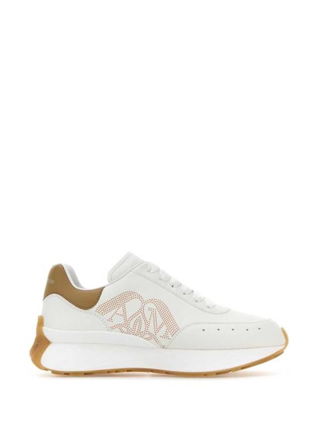 Sprint Runner Low Top Sneakers White - ALEXANDER MCQUEEN - BALAAN 1