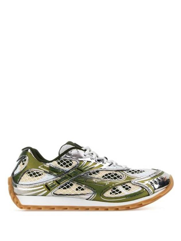 Orbit Mesh Low Top Sneakers Mud White - BOTTEGA VENETA - BALAAN 2