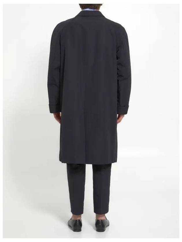 Cotton Poplin Single Coat Black - GUCCI - BALAAN 4