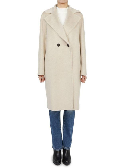 Karim Cashmere Double Coat Ivory - MAX MARA - BALAAN 2