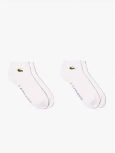 Men s 2 Pack Ankle Length Sports Socks RA2653 54N 800 Domestic Product GQ2N24073051761 - LACOSTE - BALAAN 1