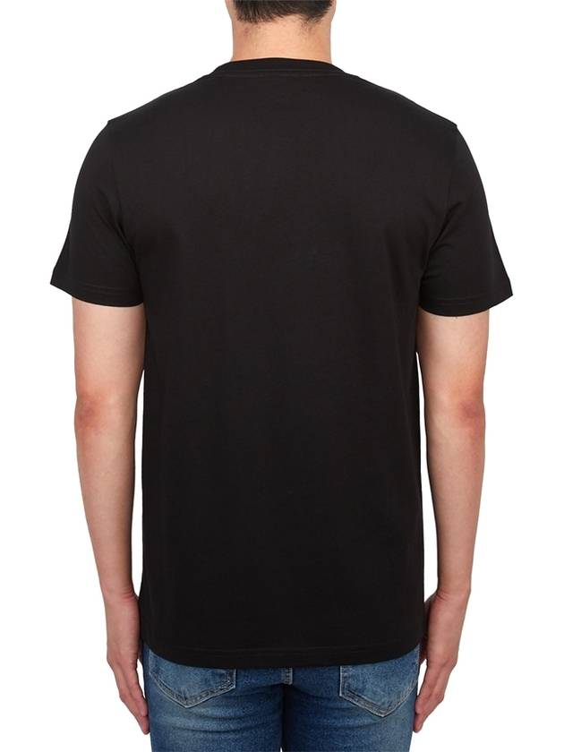 Skull Print Short Sleeve T-Shirt Black - PAUL SMITH - BALAAN 4