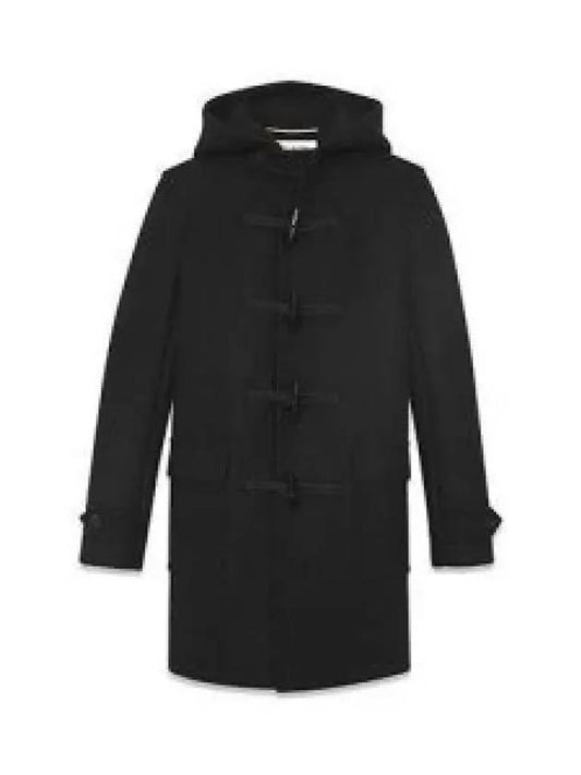 Duffel coat black 507529 Y080W 1227901 - SAINT LAURENT - BALAAN 1