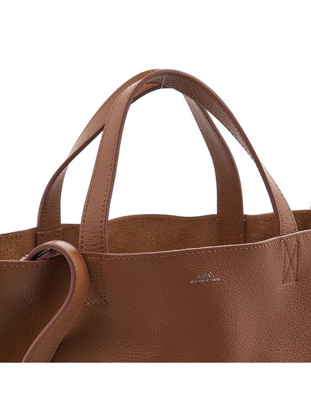 Maiko Medium Tote Bag Brown - A.P.C. - BALAAN 8