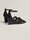 Legend Calfskin Wedge Heel Noir - HERMES - BALAAN 5