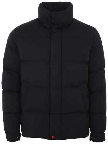 23FW UW1534 BLACK basic quilted down black padded jacket - KITON - BALAAN 1