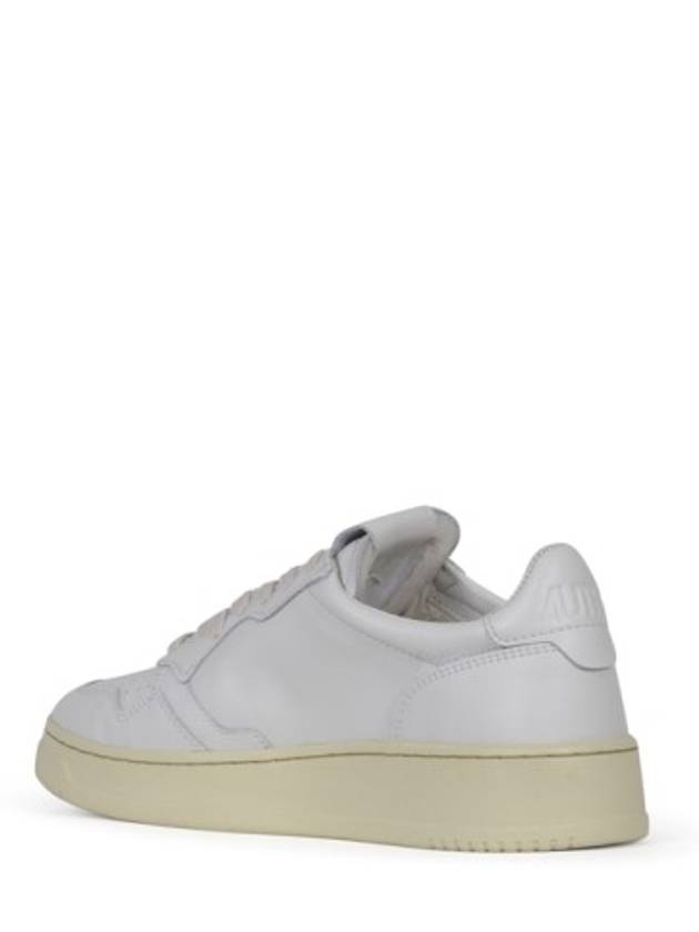 Medalist Leather Low Top Sneakers White - AUTRY - BALAAN 4