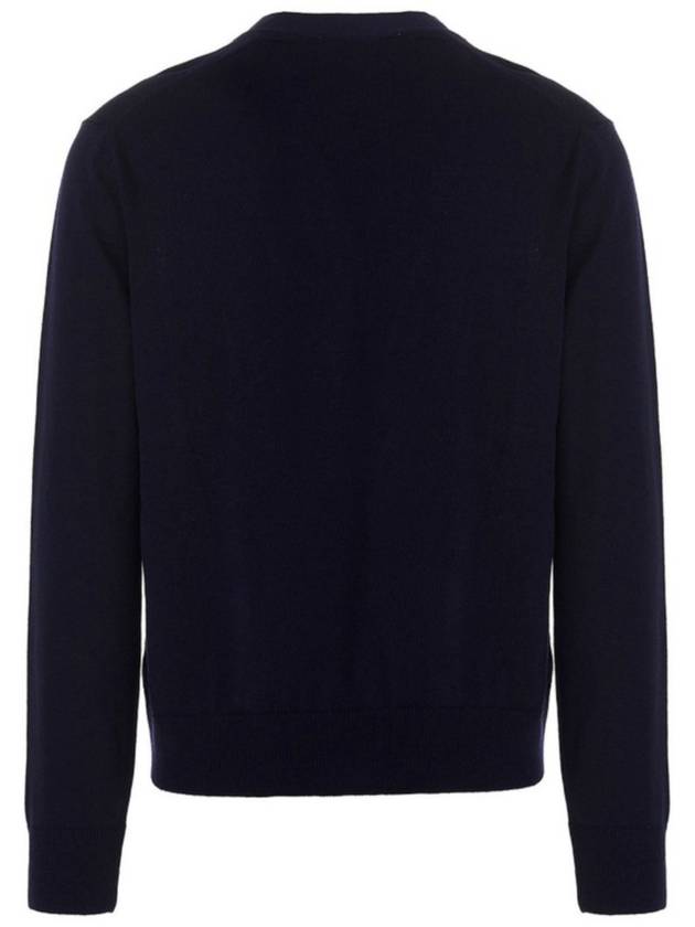 Fox Head Patch Classic Cardigan Navy - MAISON KITSUNE - BALAAN 3