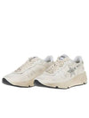 Running Sole In Nappa With Silver Star And Gold Leather Heel Tab Sneakers White - GOLDEN GOOSE - BALAAN 2