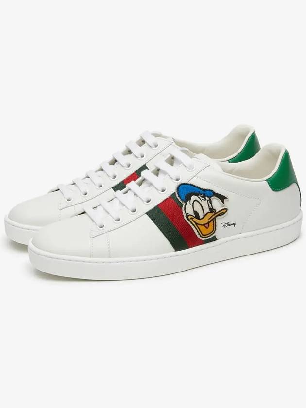 Disney Donald Duck low-top sneakers white - GUCCI - BALAAN.