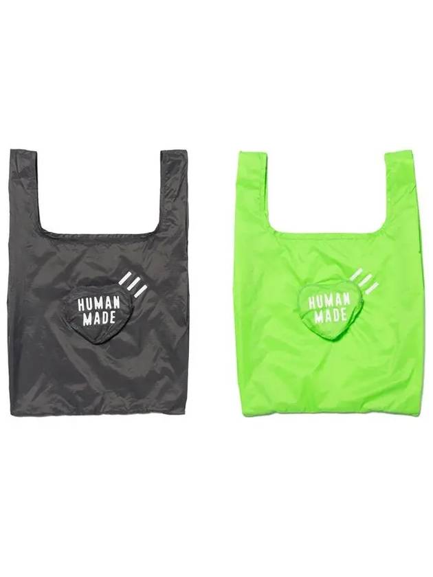 Heart Shopper Bag Green HM27GD048 - HUMAN MADE - BALAAN 3
