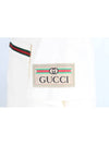 Web logo detail short sleeve dress M - GUCCI - BALAAN 8