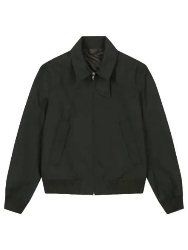 High neck bomber jacket dark green jumper - HELMUT LANG - BALAAN 1