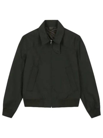 High neck bomber jacket dark green jumper - HELMUT LANG - BALAAN 1