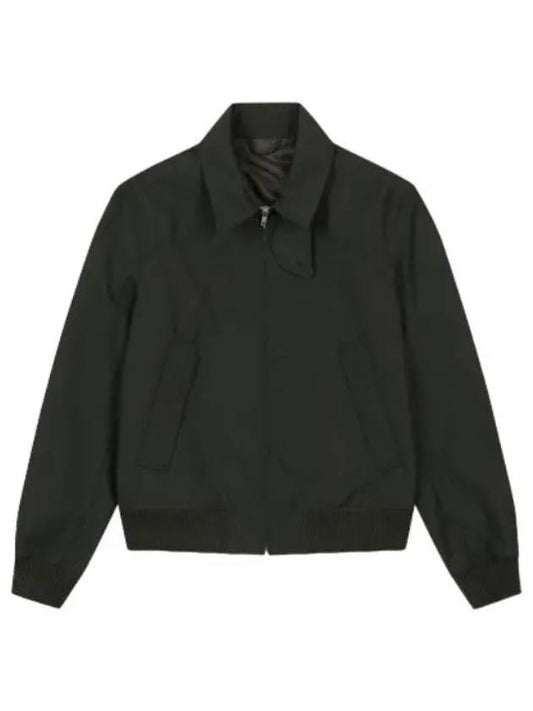 High neck bomber jacket dark green jumper - HELMUT LANG - BALAAN 1