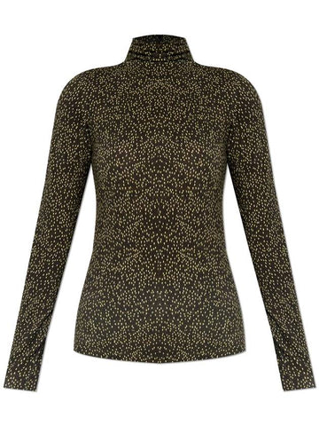 Marant Etoile Patterned Top, Women's, Green - ISABEL MARANT - BALAAN 1