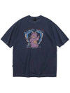 Funtime Teddy Pigment Short Sleeve TShirt Dark Blue - CPGN STUDIO - BALAAN 2