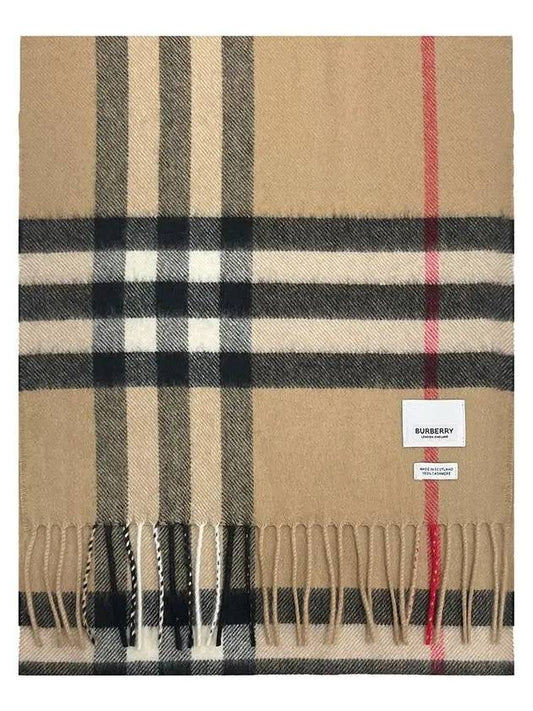 Classic Giant Check Muffler Brown - BURBERRY - BALAAN 2