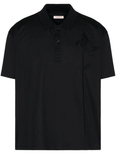 Valentino Garavani T-shirts and Polos Black - VALENTINO - BALAAN 1