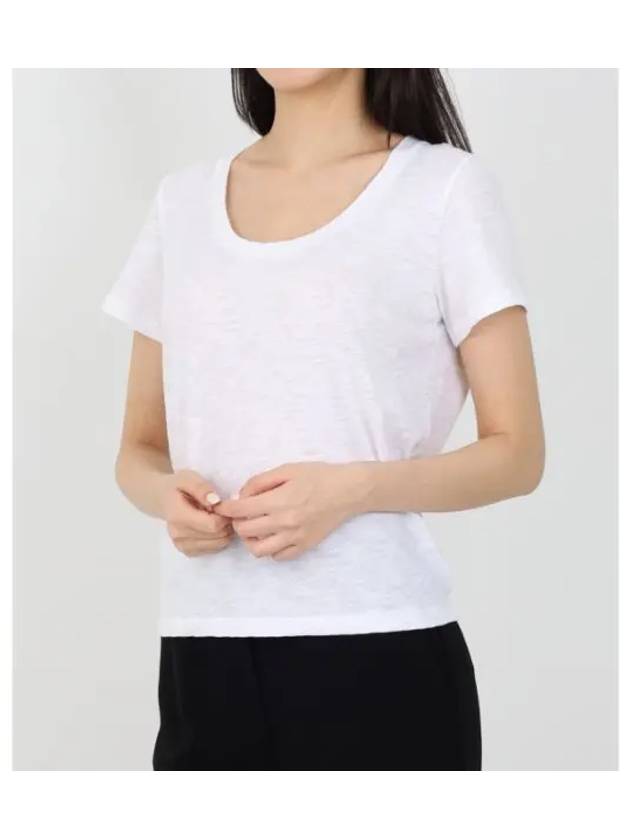 Open neck top short sleeves - THEORY - BALAAN 2