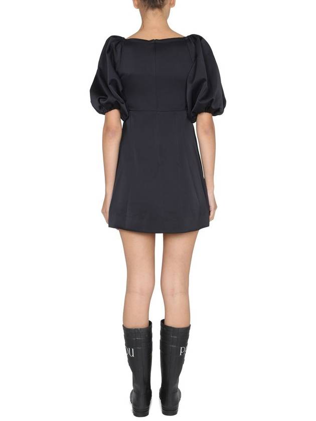 Patou Mini Dress With Balloon Sleeves - PATOU - BALAAN 3