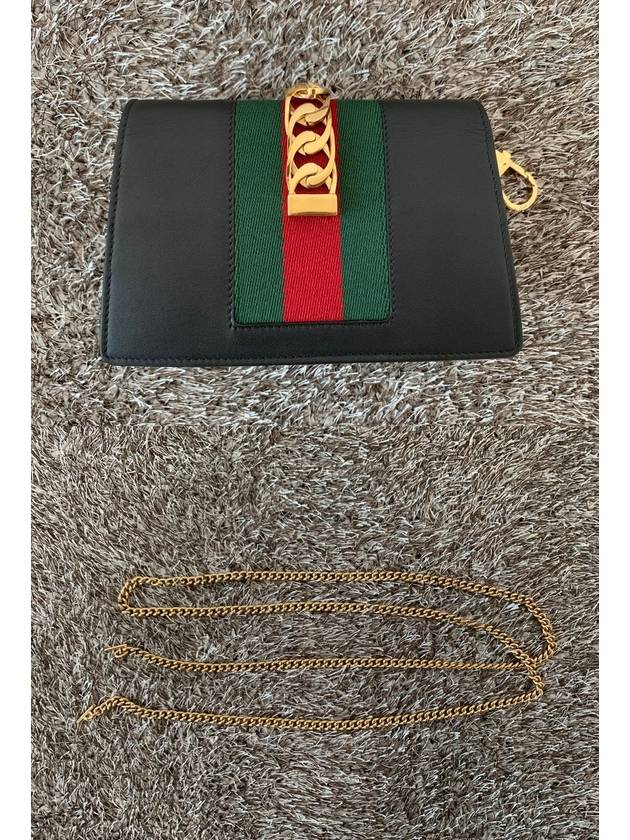 18 Chain Gold Mini Sylvie Bag - GUCCI - BALAAN 5