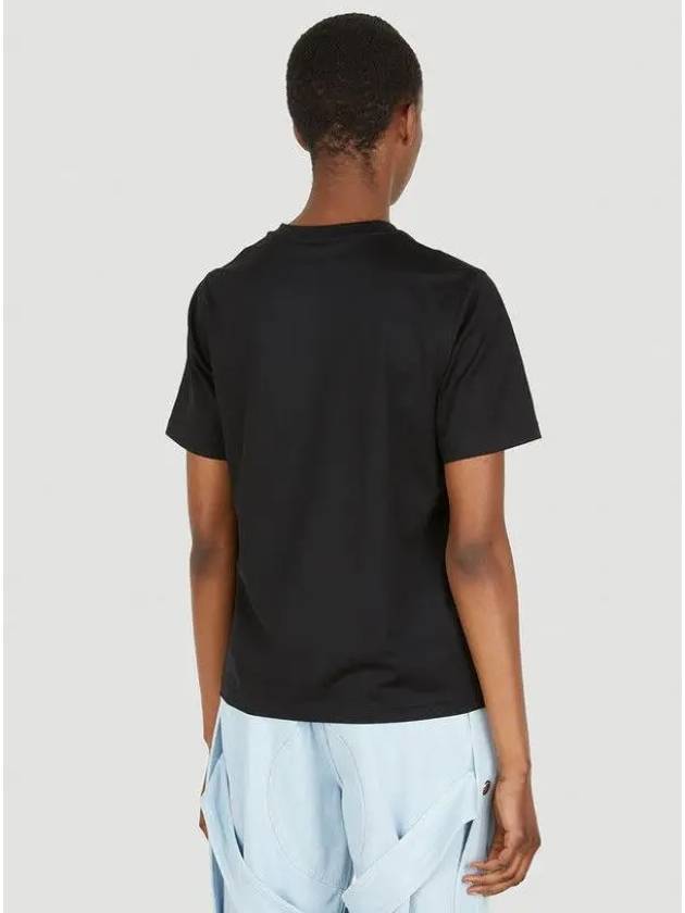 logo short sleeve t-shirt black - BURBERRY - BALAAN 5