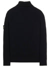 Wappen Patch Wool Turtleneck Black - STONE ISLAND - BALAAN 3