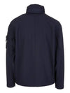 Softshell Zip Up Jacket Navy - STONE ISLAND - BALAAN 5