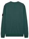 Wappen Patch Crew Neck Sweatshirt Green - STONE ISLAND - BALAAN 3