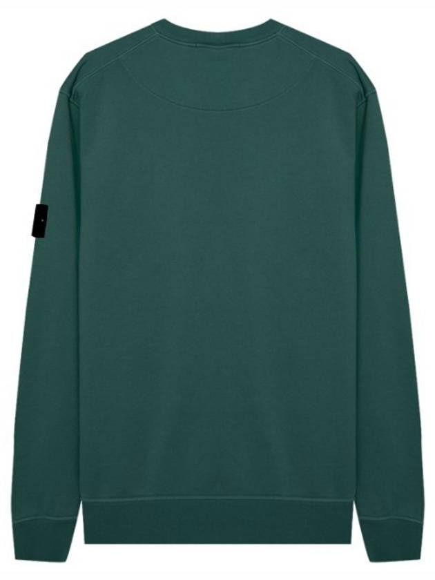 Wappen Patch Crew Neck Sweatshirt Green - STONE ISLAND - BALAAN 3