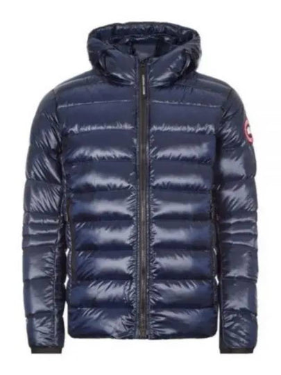 Crofton Hooded Down Padding Jacket Atlantic Navy - CANADA GOOSE - BALAAN 2