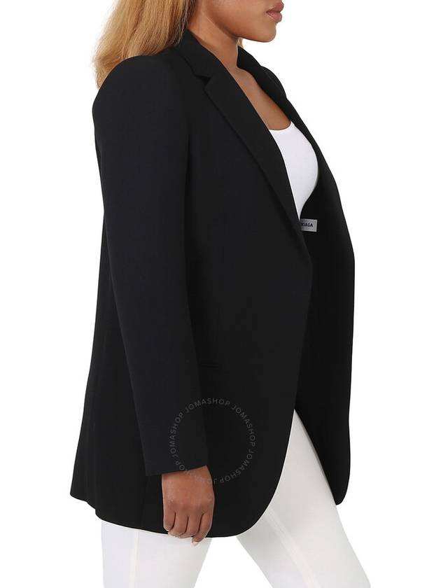 suspense shoulder wool blazer jacket black - BALENCIAGA - BALAAN 4