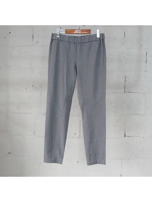 Smith Market Gray Pants Women s Clothing - BRUNELLO CUCINELLI - BALAAN 1