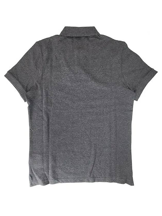 Men s logo polo short sleeve t shirt gray 8A00029 - MONCLER - BALAAN 2