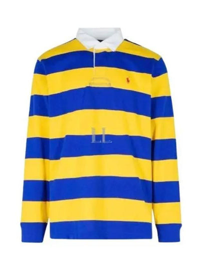 Striped Polo Shirt Yellow Royal - POLO RALPH LAUREN - BALAAN 2